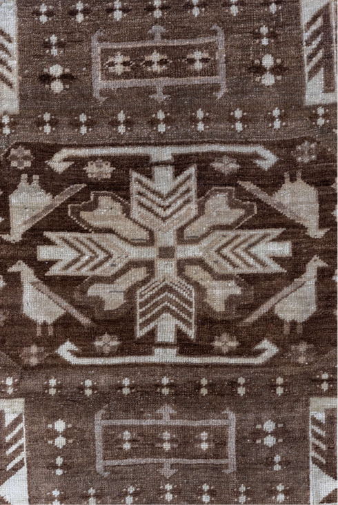 Antique Kars Area Rug (5' x 7')